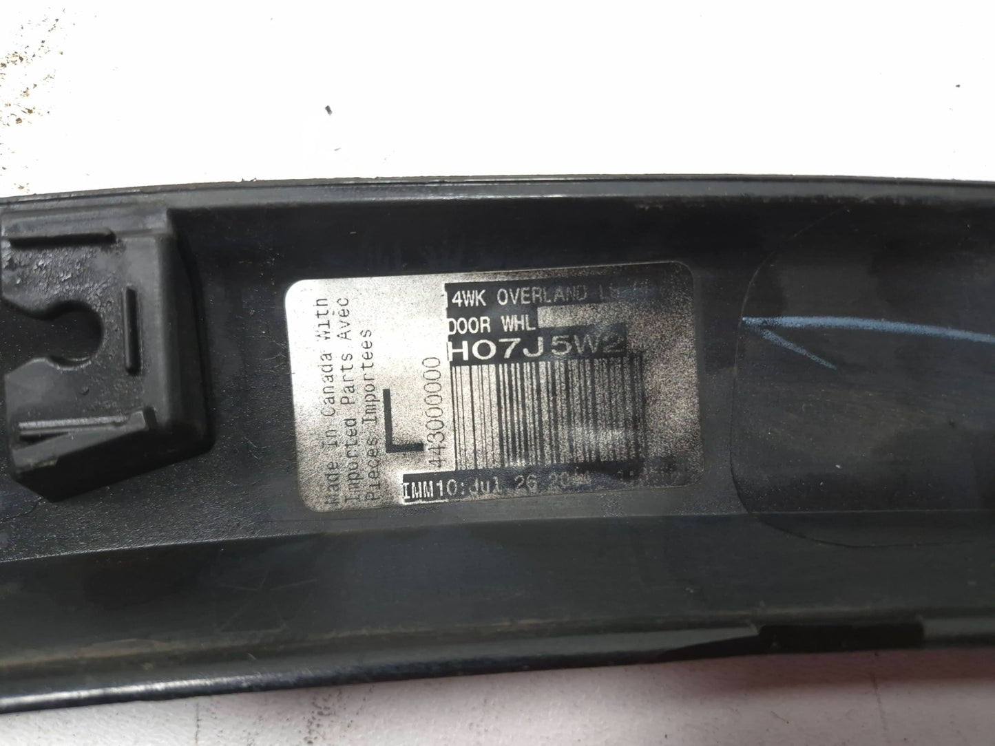 2015 Jeep Grand Cherokee Rear Forward Wheel Arch Flare Molding Driver Side OEM