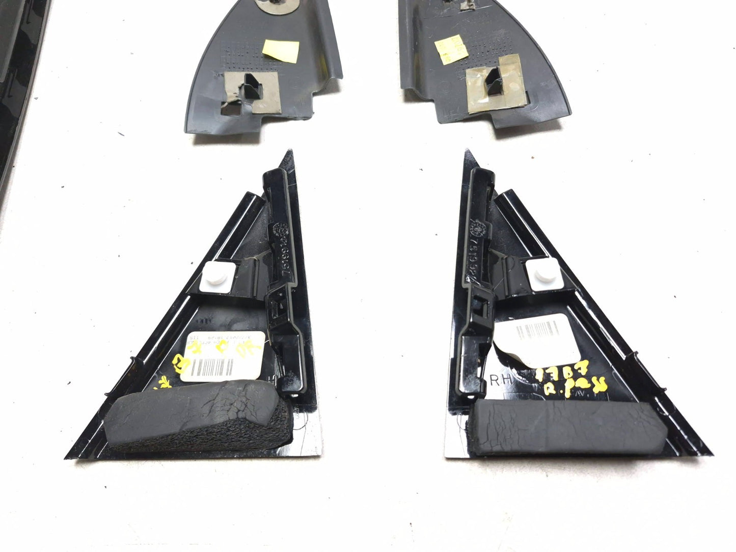 2017 Volkswagen Passat Rear Door Trim Cover Applique Left & Right OEM