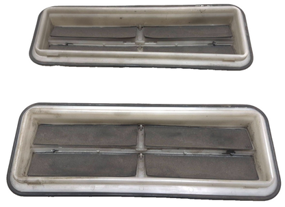 2007 Saab 9-5 Aero Rear Boot Vent Circulation Grille 2pcs OEM