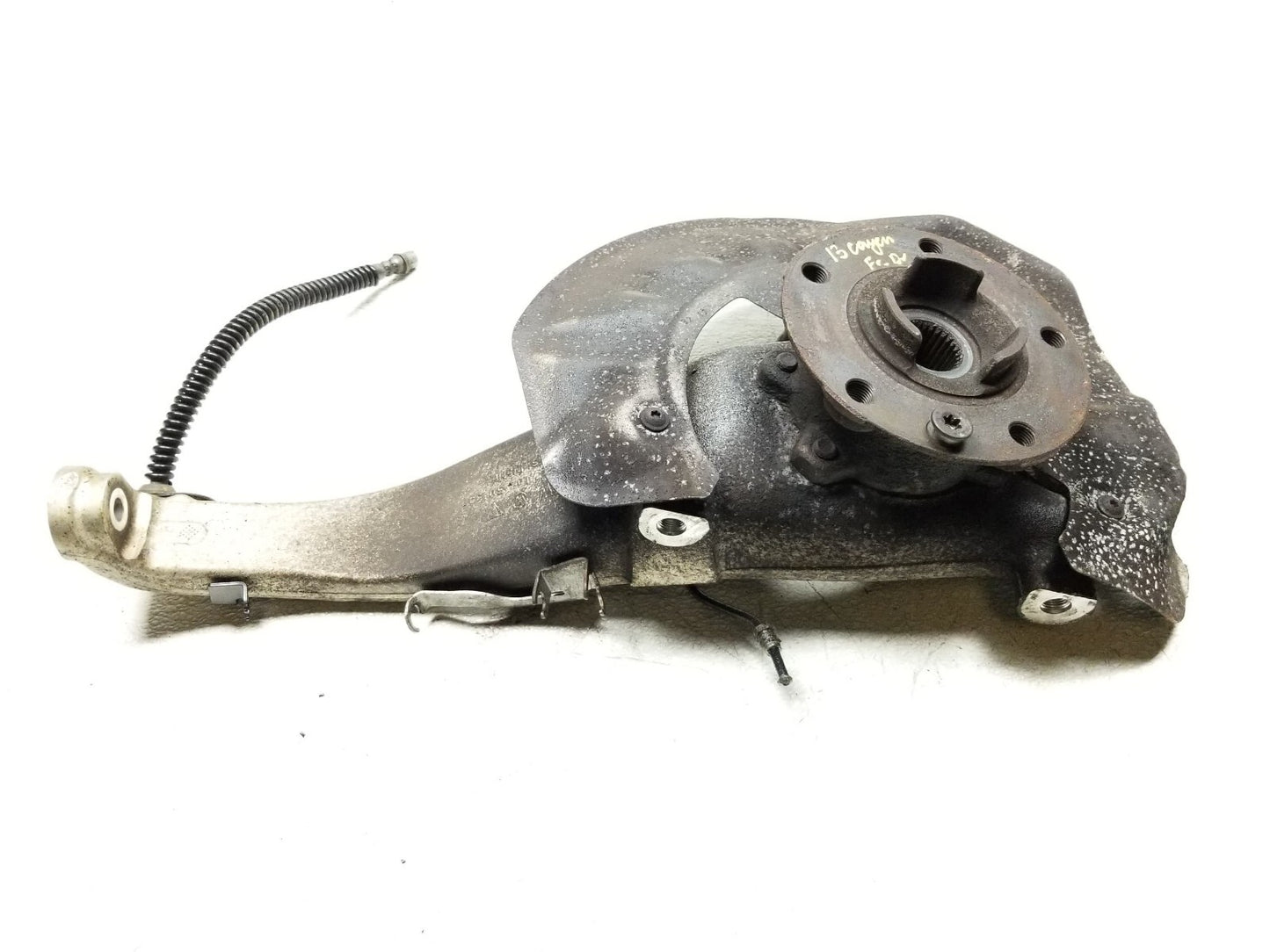 2013 Porsche Cayenne Wheel Spindle Knuckle Front Driver Side Left OEM