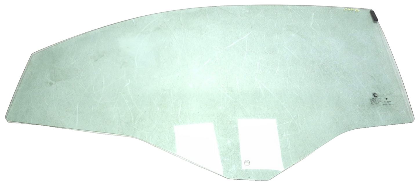 2013 Fiat 500 Turbo Front Driver Door Window Glass OEM
