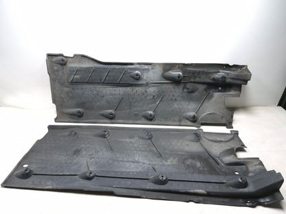 2011 Volkswagen Tiguan Se Underbody Shield Guard Panel Left & Right Pair OEM