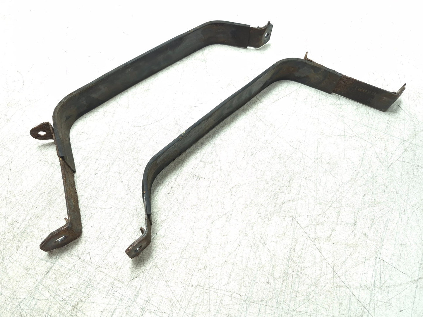 2012 Honda Cr-z Fuel Gas Tank Mount Strap 2pcs OEM