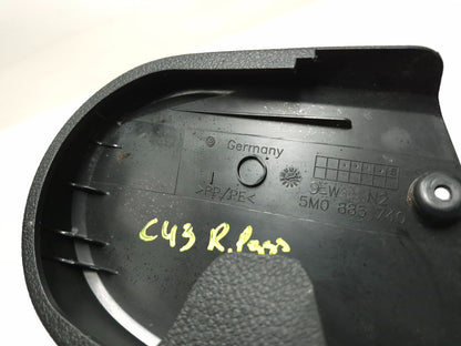 2011 Volkswagen Tiguan Rear Seat Side Cap Trim Passenger Side Right OEM