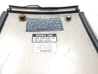 1984 - 1987 Honda Gl1200 Goldwing Gas Tank Upper Shelter Door Lid Cover  OEM