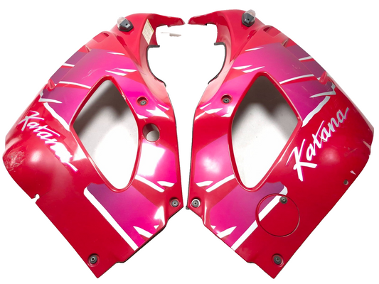 1993 Suzuki Gsx 600 Fp Katana Left & Right Fairing Cowling Pair OEM