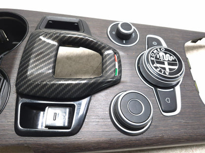2021 Alfa Romeo Giulia Gear Shifter Trim Cup Holder Control Switch Assy Oem✅
