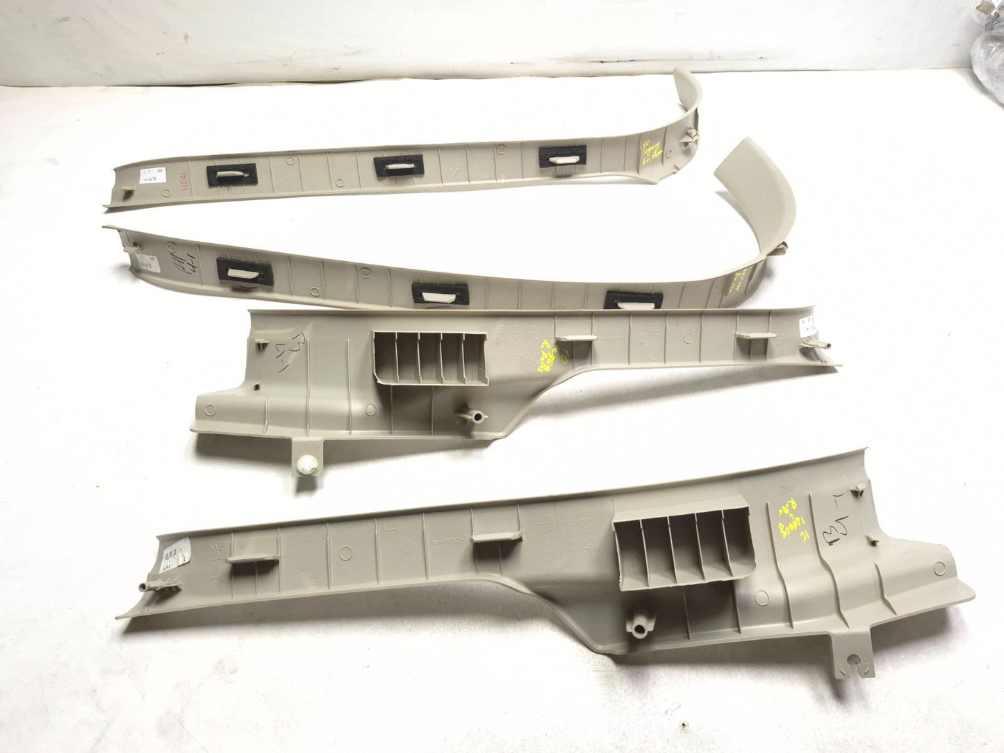 2010 Subaru Legacy Door Sill Scuff Plate Trim Panel Front & Rear 4pcs OEM