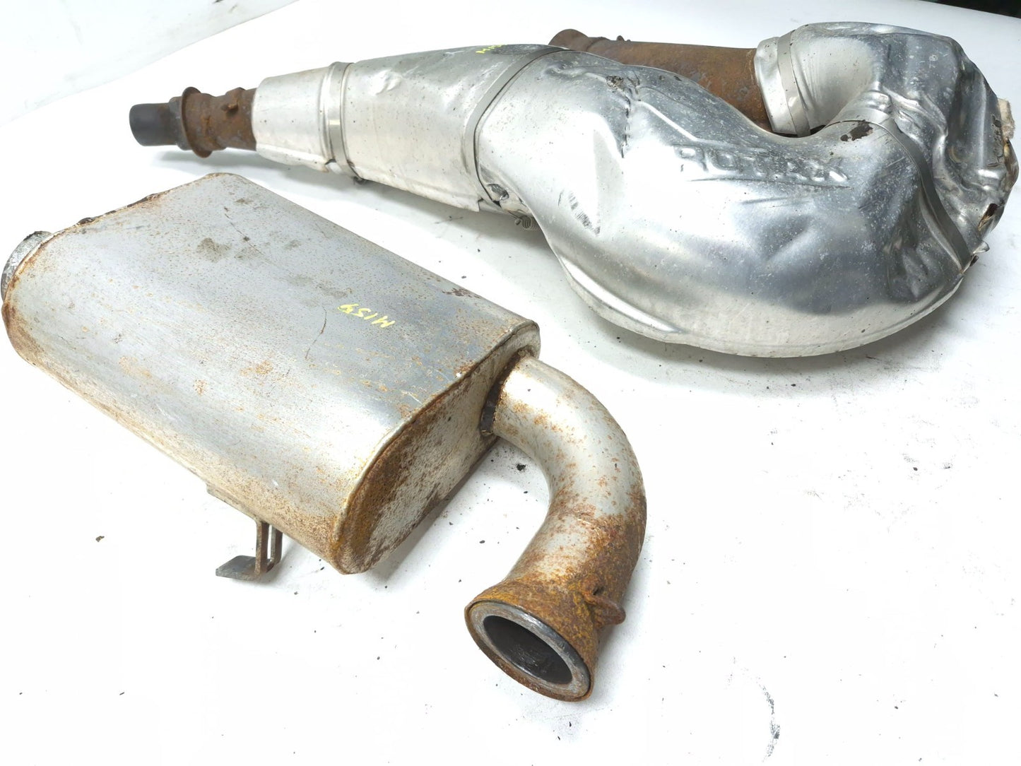 2014 Arctic Cat Zr6000 Exhaust Pipe Expansion Chamber & Muffler OEM