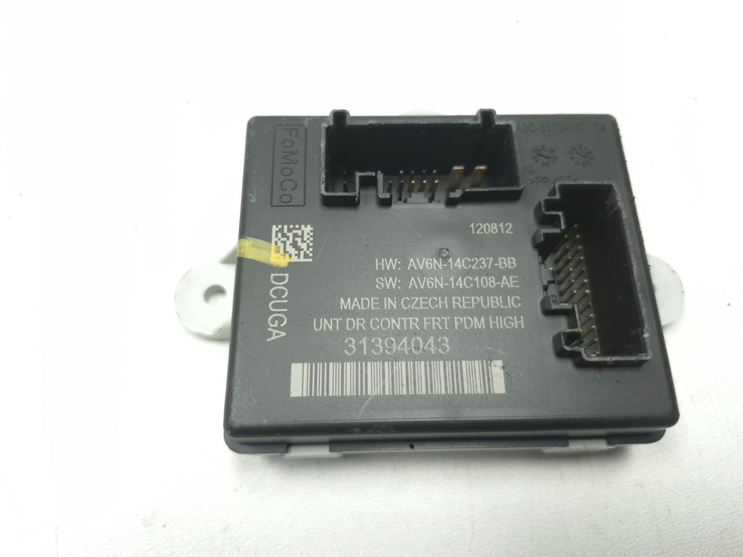 2013 Volvo S60 Front Door Control Module Left & Right Pair OEM