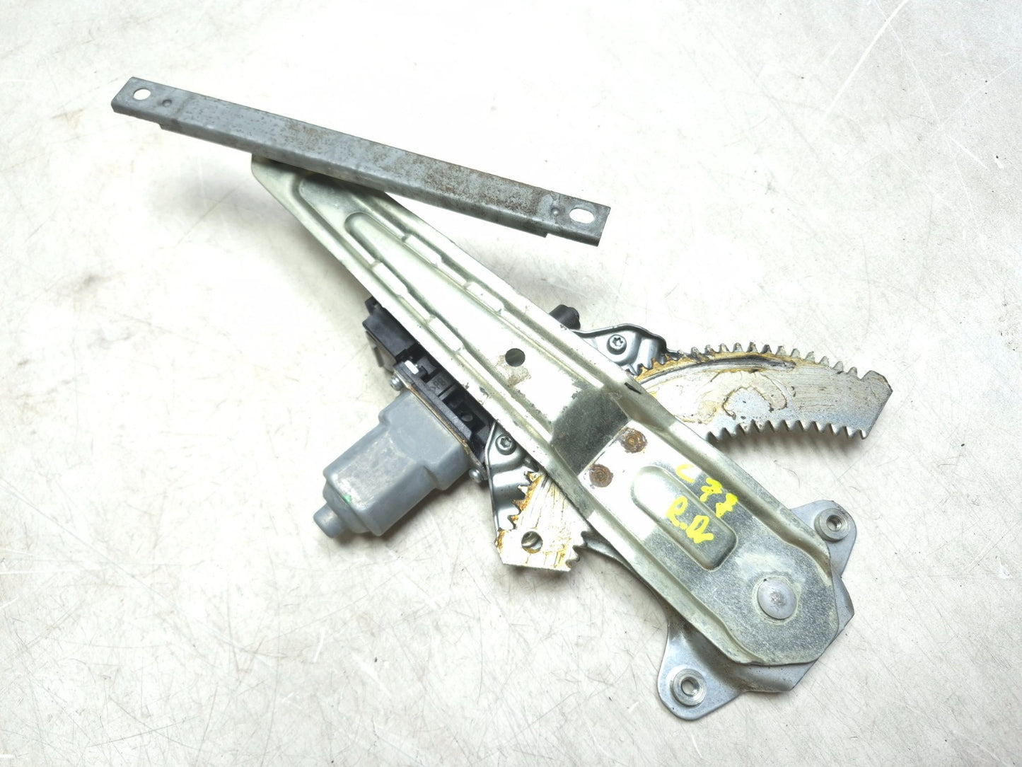 2012 Nissan Leaf Rear Door Window Regulator & Motor Driver Side Left OEM