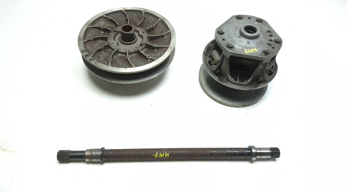 2014 Arctic Cat Zr XF M 6000 Primary Drive Secondary Driven Clutch Set Jackshaft