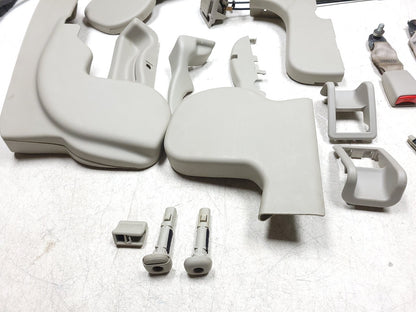 2008 Acura Mdx Rear 2nd Row Seat Trim & Floor Panel Set OEM