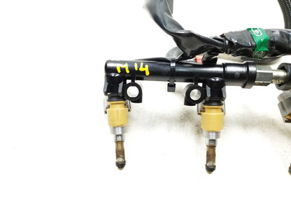 2015-2018 Kawasaki Versys 1000 Klz1000 Z900 Fuel Injectors W/  Rail OEM