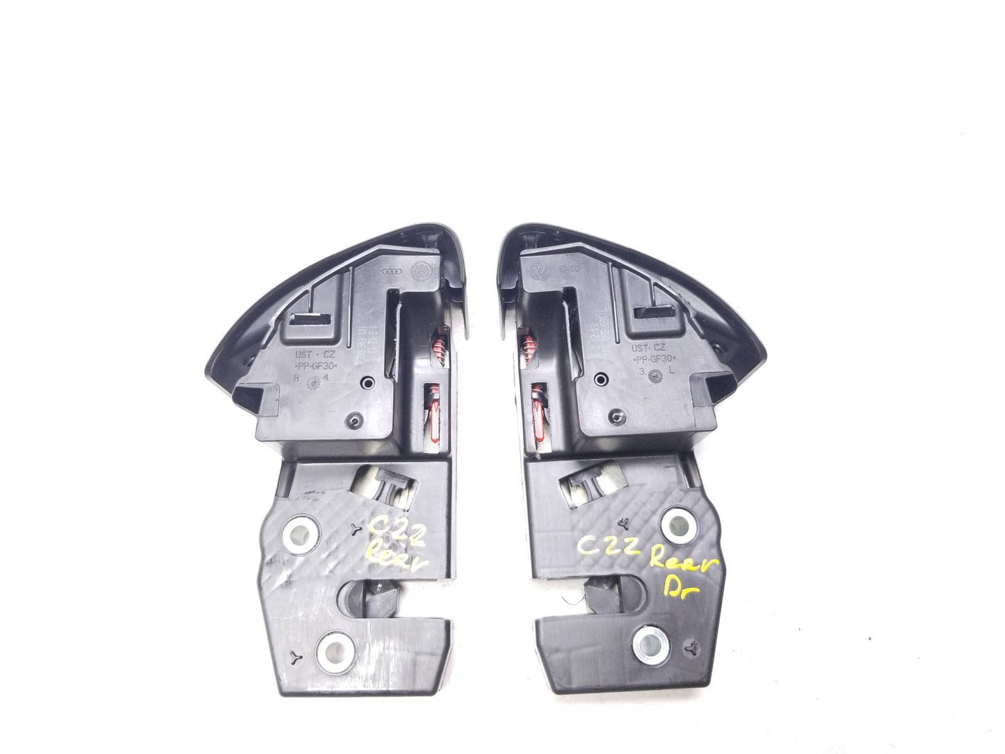 2006 - 2014 VW Golf GTI Rear Seat Lock Set 2 OEM