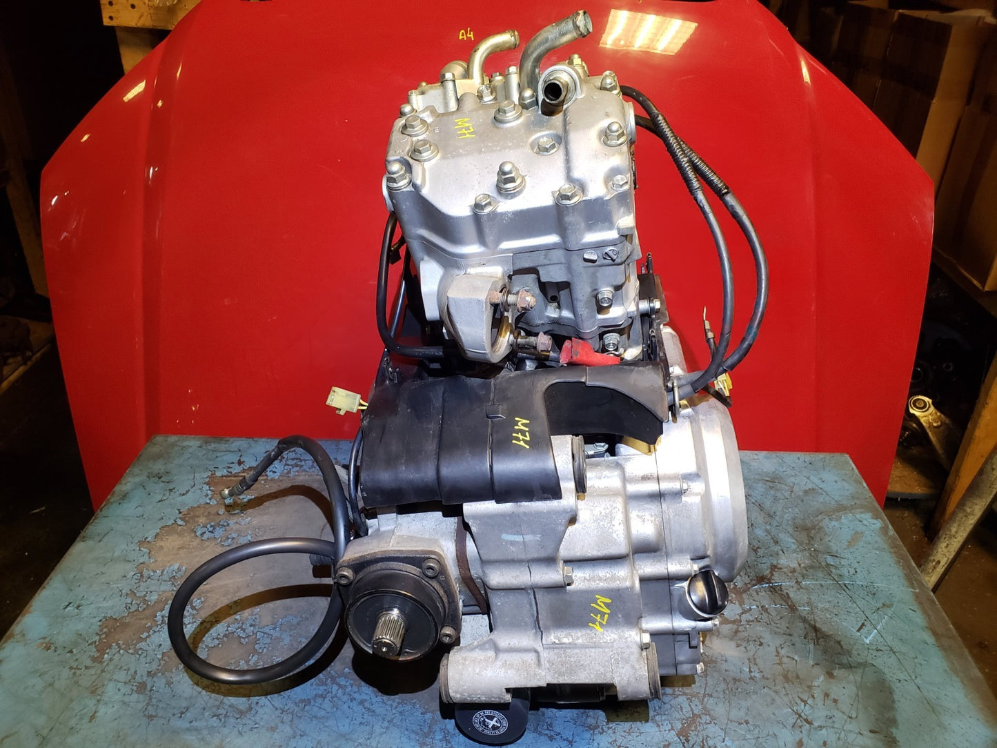 1994 Honda Pc800 Engine Motor Pacific Coast 12,159 Miles