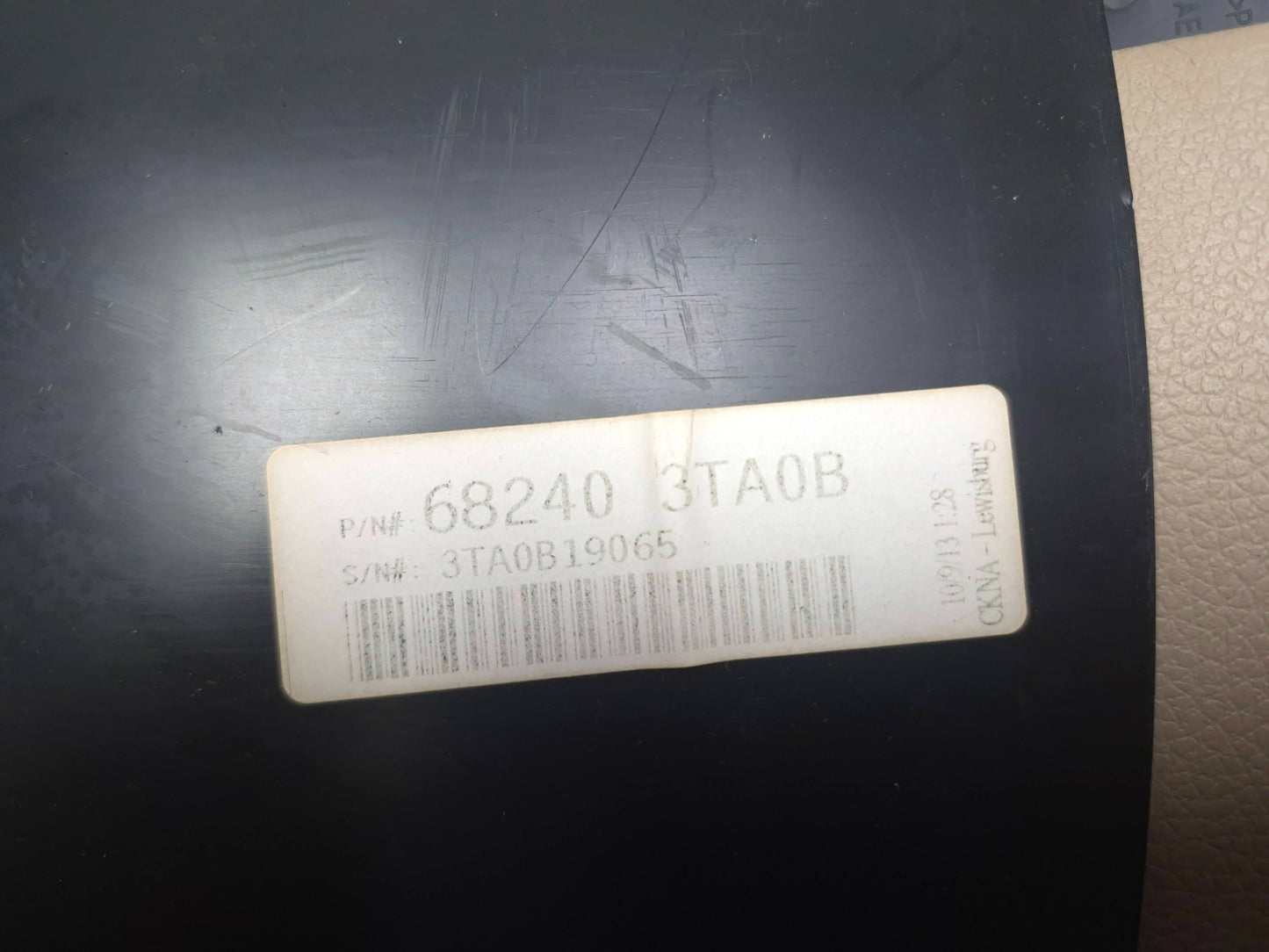 2014 Nissan Altima Steering Column Shroud Trim Cover OEM 57k