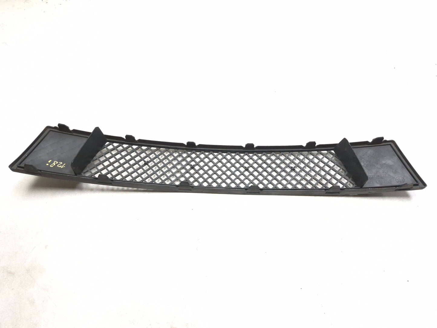 2008 BMW 128i Front Bumper Lower Grille OEM