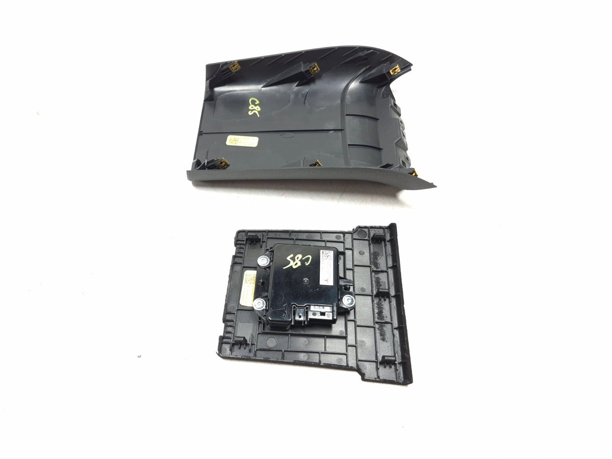 2022 Tesla Model 3 Center Console End Panel & Usb Access Panel Pair OEM
