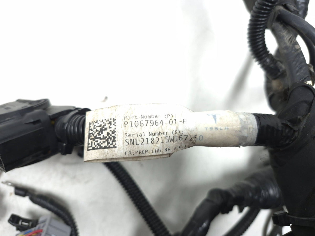 2018 Tesla Model 3 Front Body Under Hood Wire Harness 1067964-01-f OEM