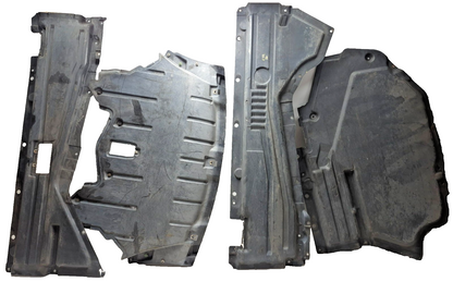 2008 BMW X6 E71 Under Body Splash Shield Guard Cover 4pcs OEM