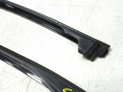 2008 BMW X6 E71 Front Windshield Drip Trim Molding Left & Right 4pcs OEM