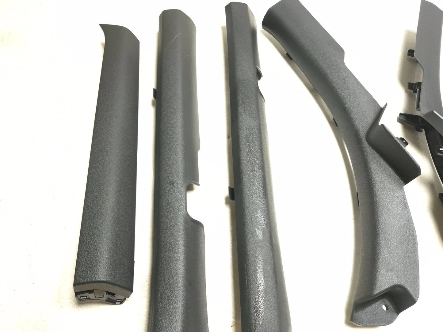 2018 Hyundai Sonata Door Sill Scuff Plate Trim Front & Rear W/ Dash End Cap OEM