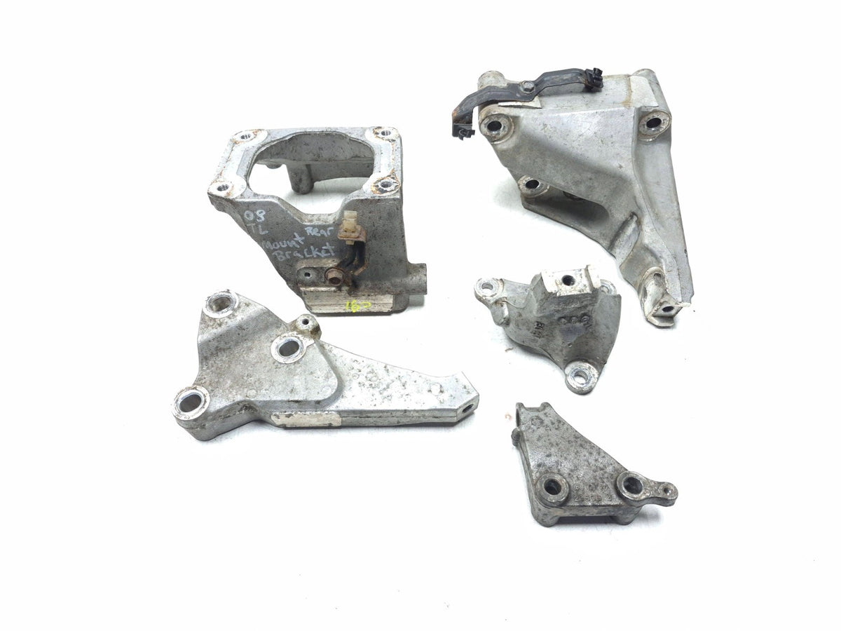 2008 Acura Tl Type-s At Engine Motor Transmission Mount Bracket 5pcs 3.5l OEM