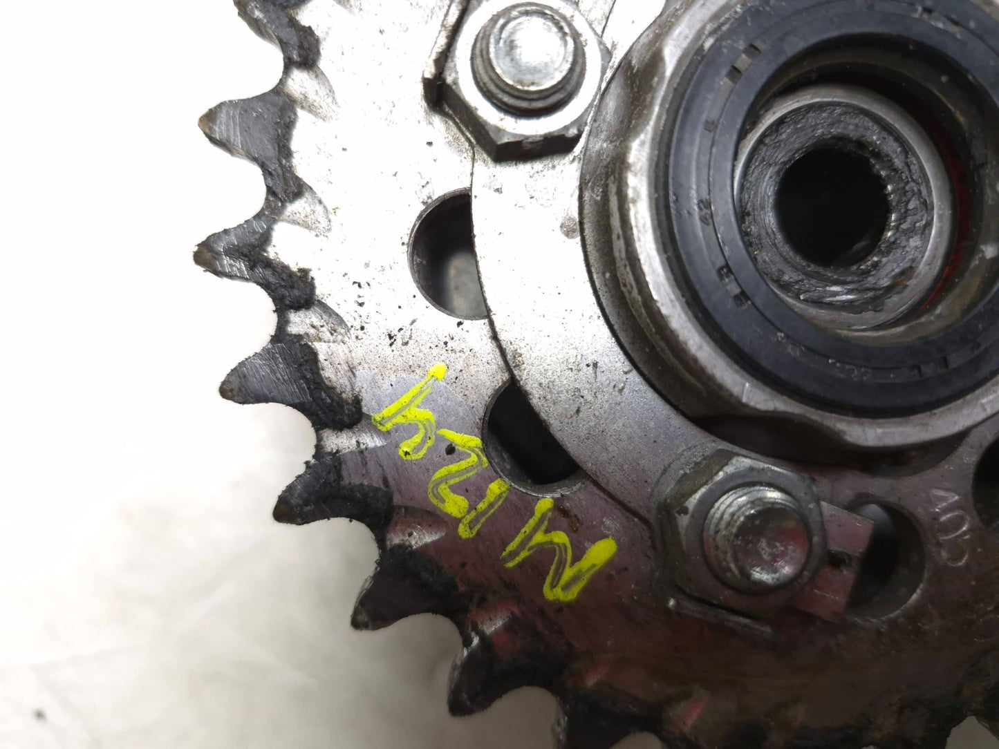 2021 Kawasaki Z125 Pro Br125j Rear Hub W/ Sprocket Assy & Drive Chain OEM