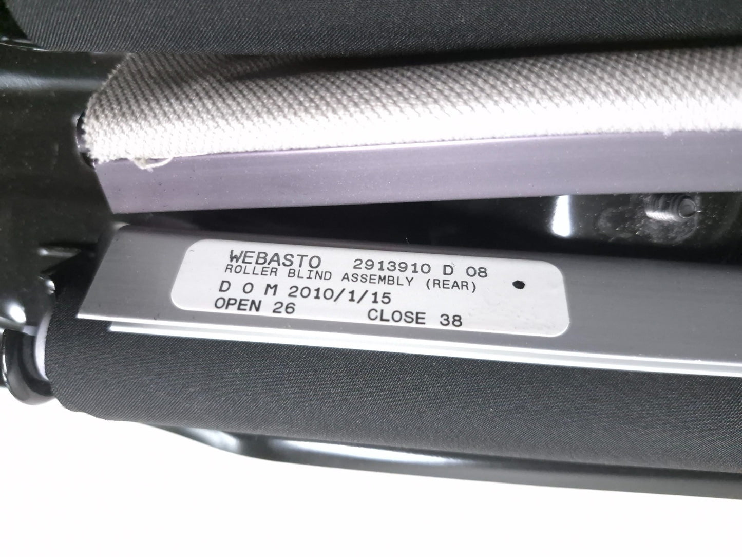 2010 Nissan Maxima Sv Panoramic Sunshade Sunroof Shade OEM