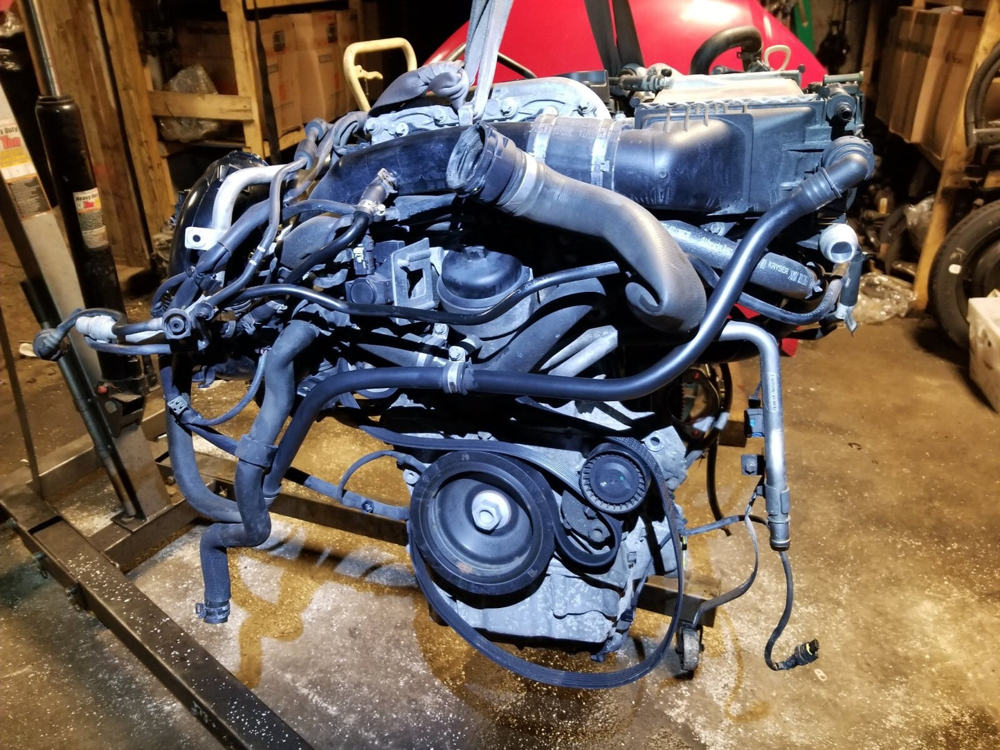 2015 Mercedes C300 Engine Motor 4matic AWD W/turbo M274 W205 OEM **damage** ✅