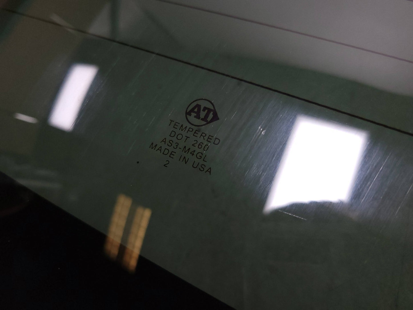 2014 Dodge Grand Caravan Rear Windshield Back Window Glass OEM