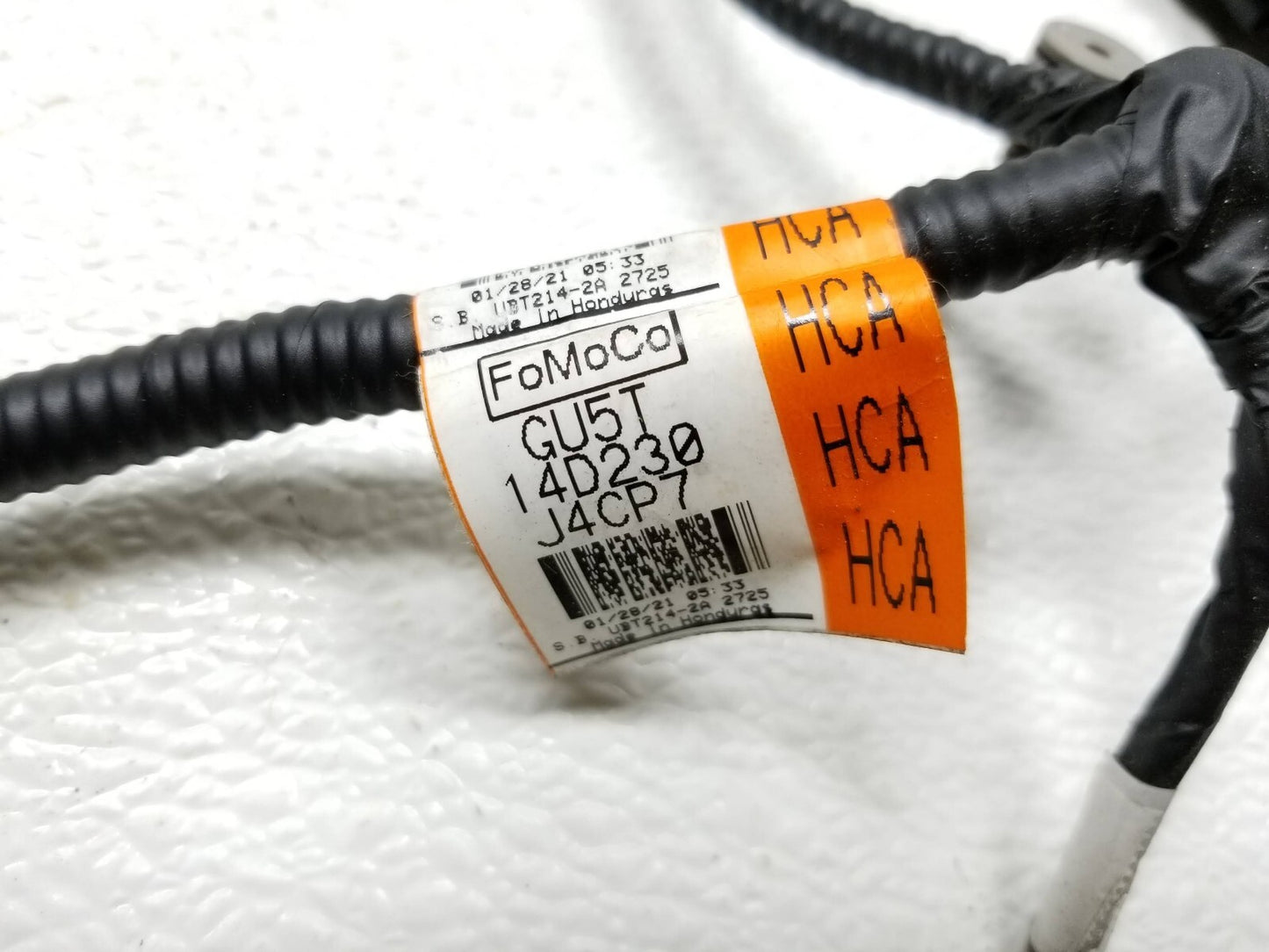 2021 Ford Bronco Front Passenger Seat Wiring Harness OEM