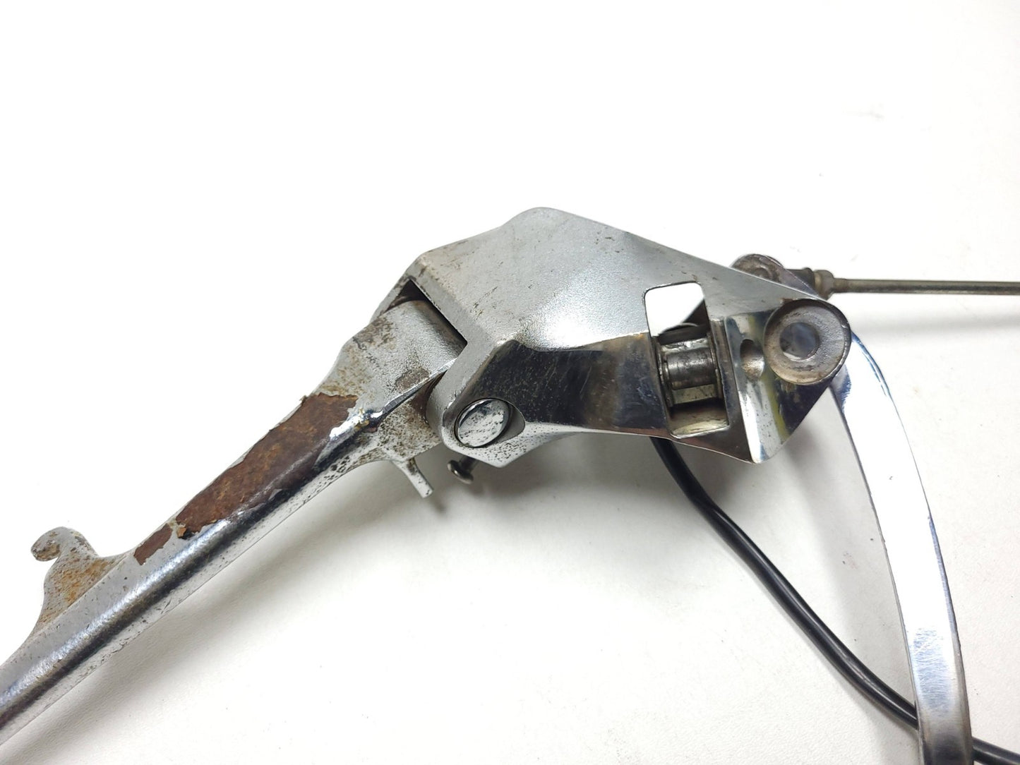 2001 Suzuki Sawage Ls650p Gear Shift Pedal & Kickstand Side Assembly OEM