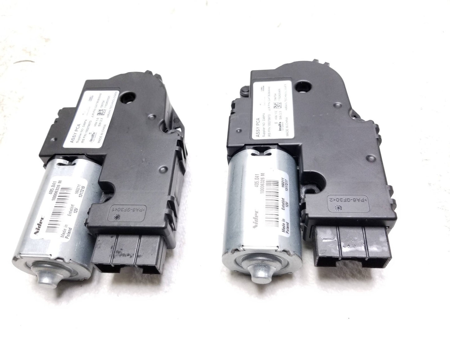 2017-2024 Jaguar XF Xe Sunroof Adjustable Gear Motor Gx7353508ab OEM