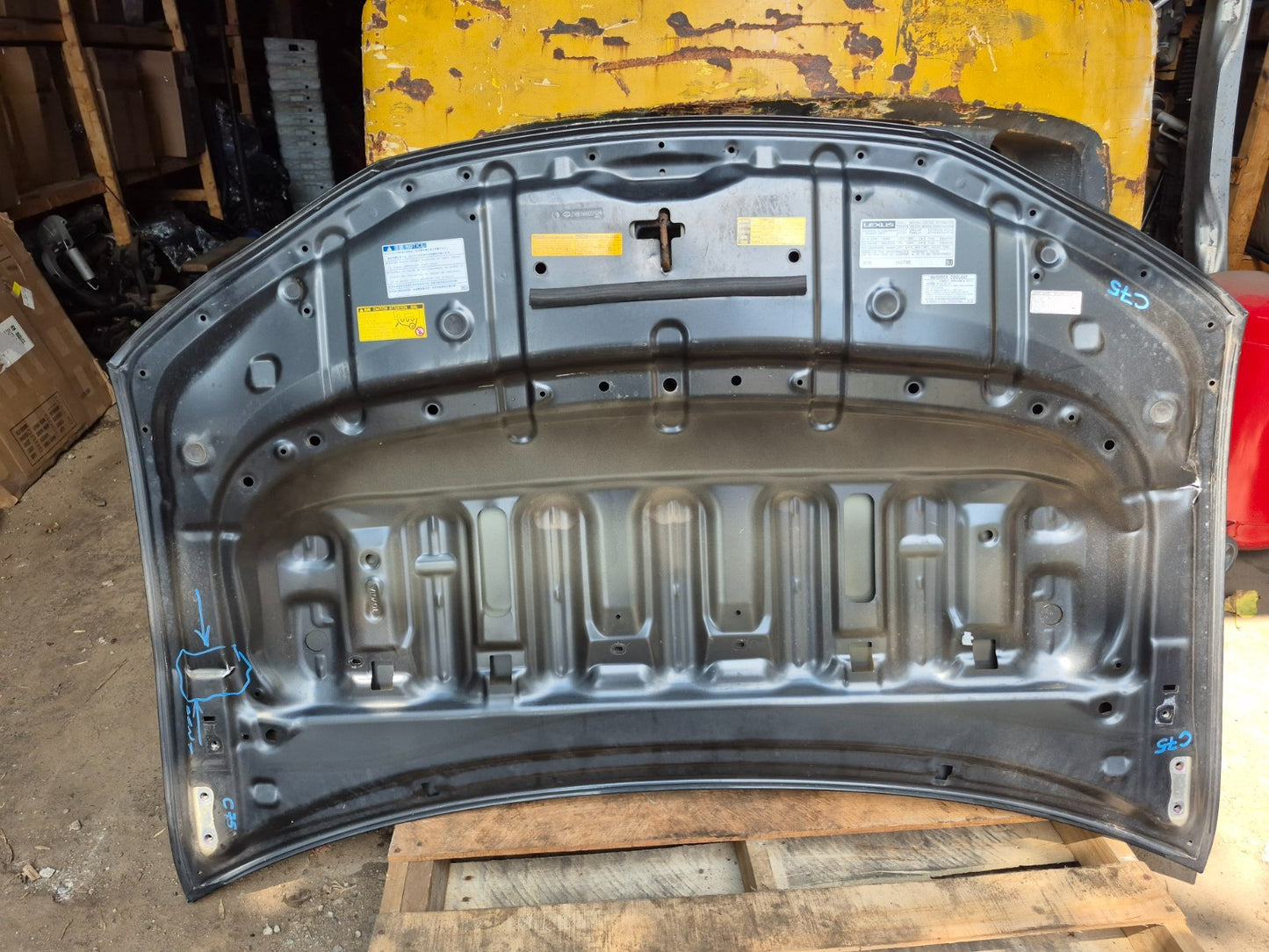 2010 Lexus Hs250h Hood Bonnet Panel OEM