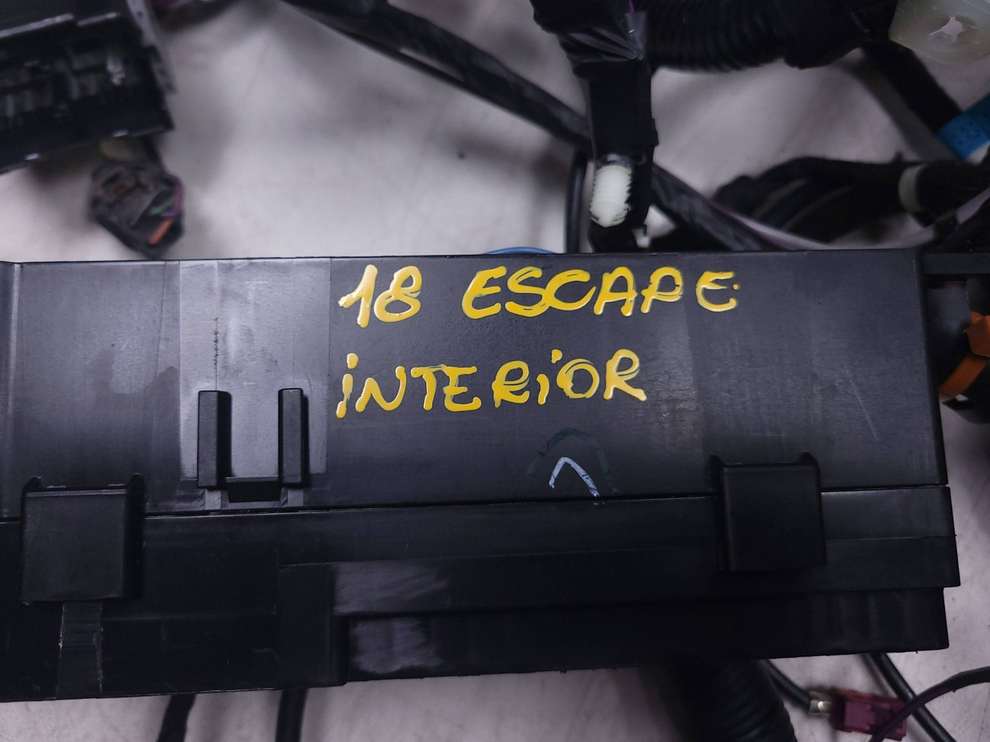 2018 Ford Escape Interior Body Wire Harness W/ Fuse Box OEM