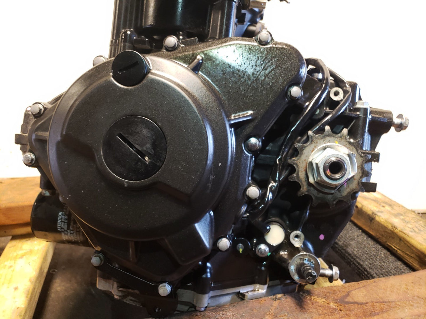 2024 Kawasaki Ninja 500 Ex500 Engine Motor OEM 1,543 Miles