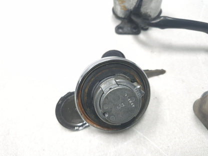 2004 Honda Shadow Aero Vt750c Ignition Lock Set & Fuel Cap 3 Pcs OEM