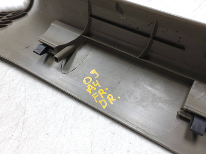 2009 Audi A4 S4 Sedan Front Lower A Pillar Trim & Rear Lower C Pillar OEM