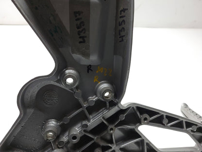 2017 - 2020 BMW G310r Left & Right Foot Peg W/ Mount Plate  OEM