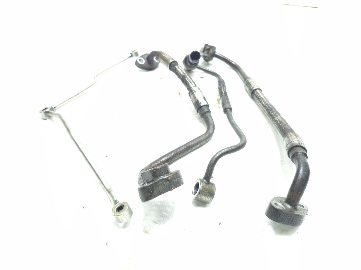 2008 Triumph Sprint St 1050 Engine Oil Cooler Line Pipe Set OEM