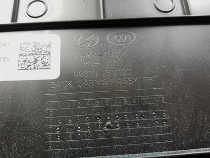 2018 Kia Forte Seat Back Cover Trim Panel Front Driver Side Left OEM