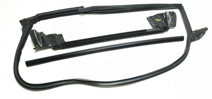 2021 Tesla Model 3 Rear Door Window Belt Molding & Door Seal Driver Side 3pcsoem