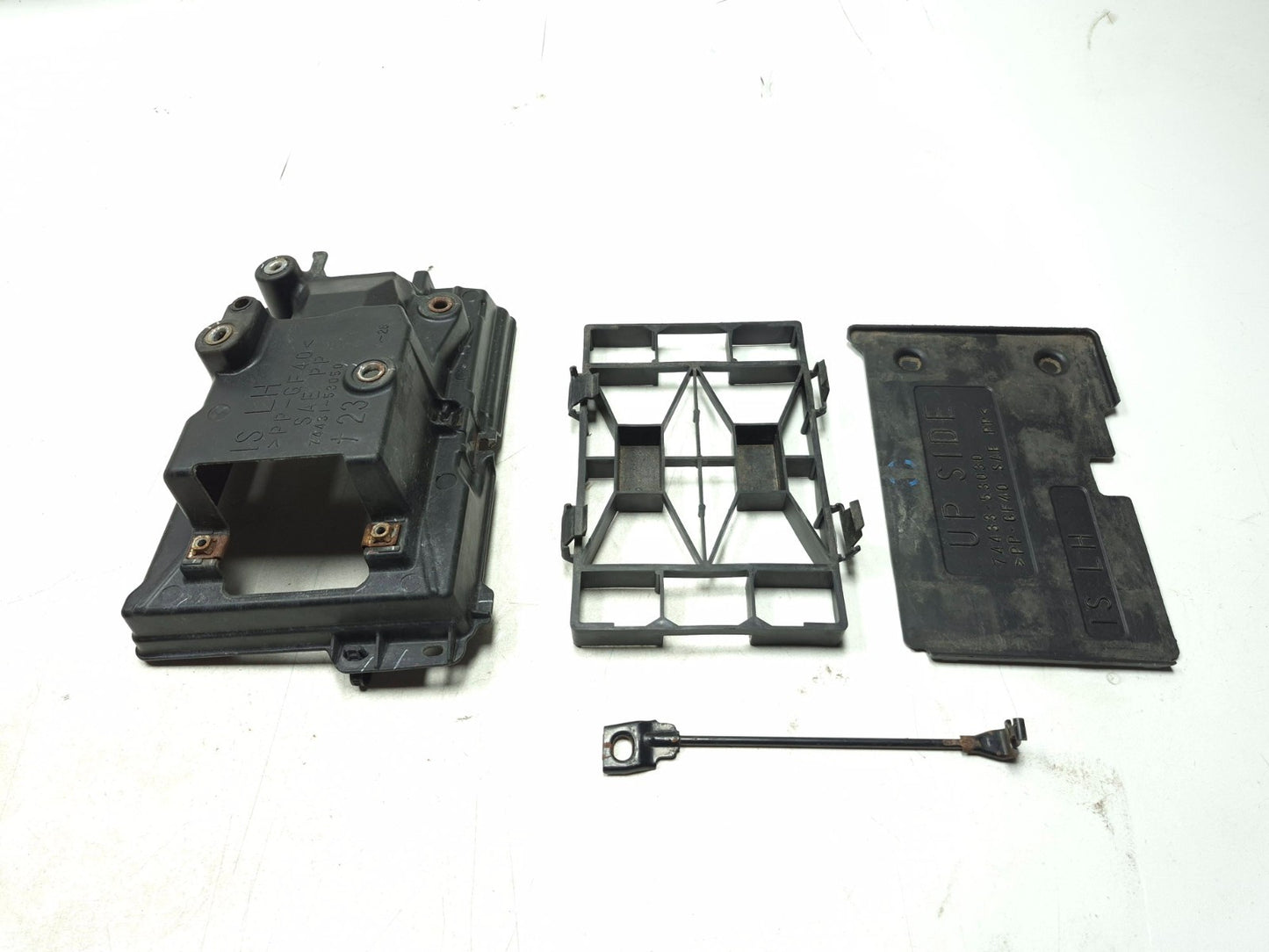 2009 Lexus IS250 Battery Tray Holder Tie Down OEM