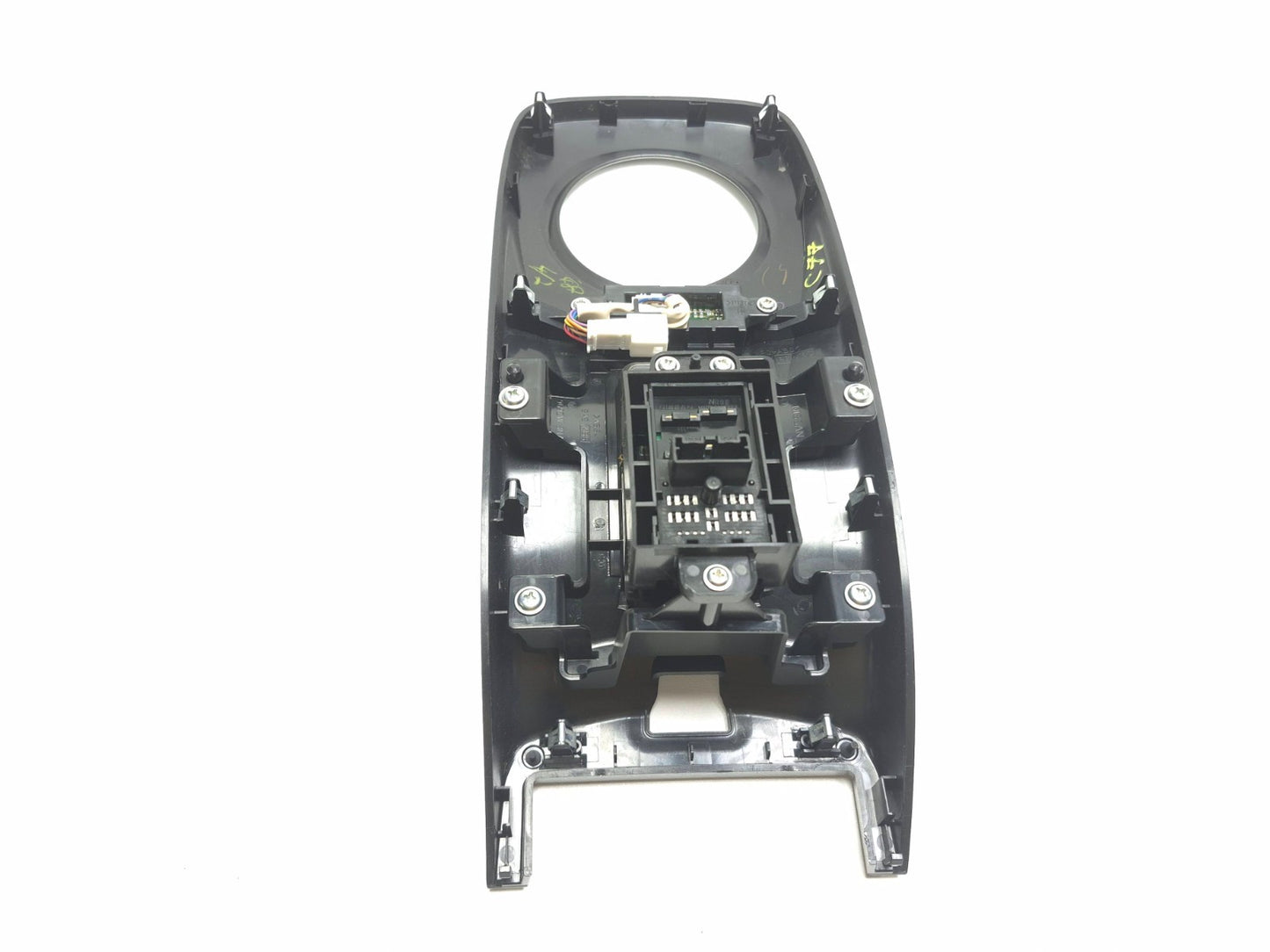 2012 Nissan Leaf Console Shifter Trim Cover & Park Brake Switch OEM