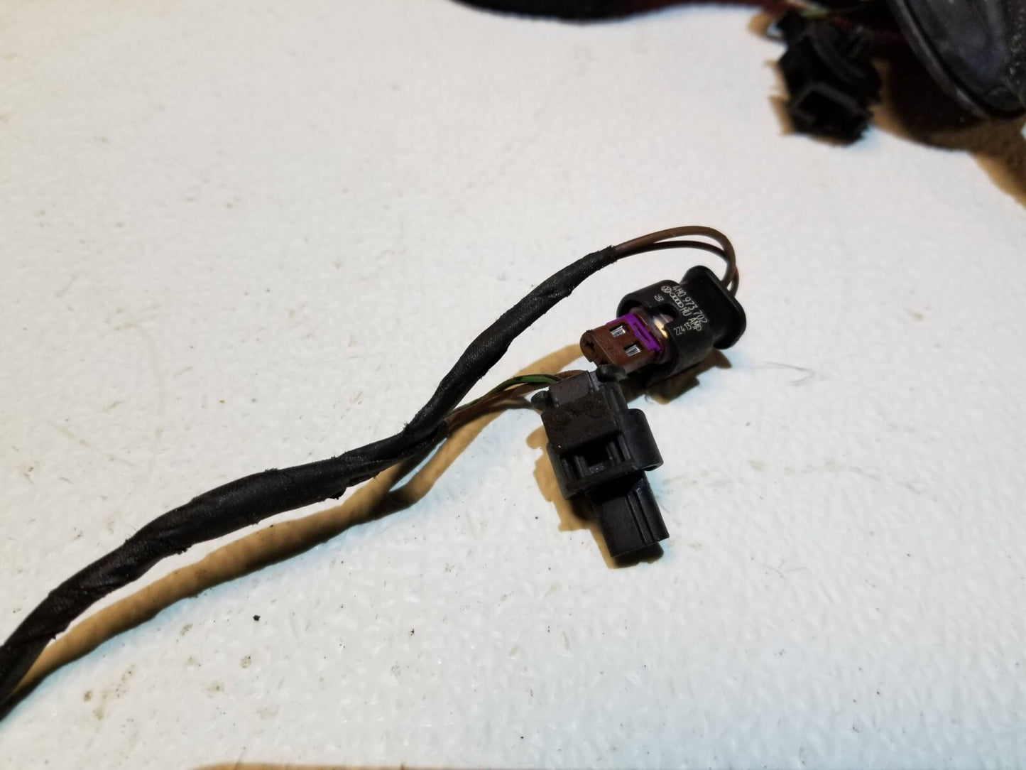 2014 Audi A6 Front Passenger Door Wiring Harness OEM