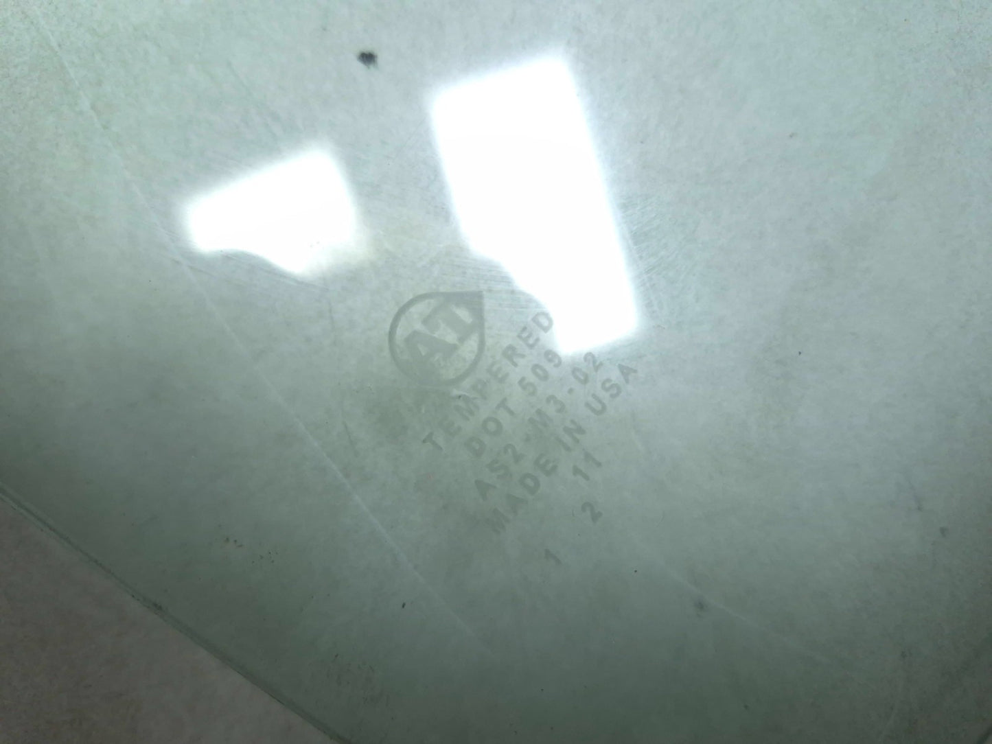 2007 Honda Fit Rear Door Window Glass Passenger Side Right 73400-saa-g01 OEM