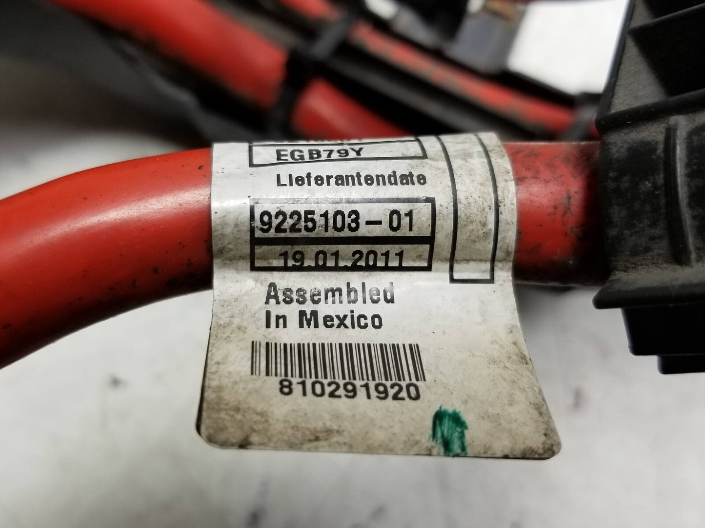 2011 BMW X5 E70 Positive Battery Cable OEM