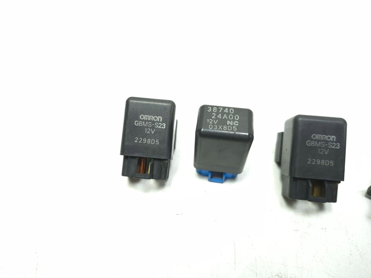2009 Suzuki Boulevard M109r Vzr1800 Fuel Cut Over Sensor & Relay 4 Pcs OEM